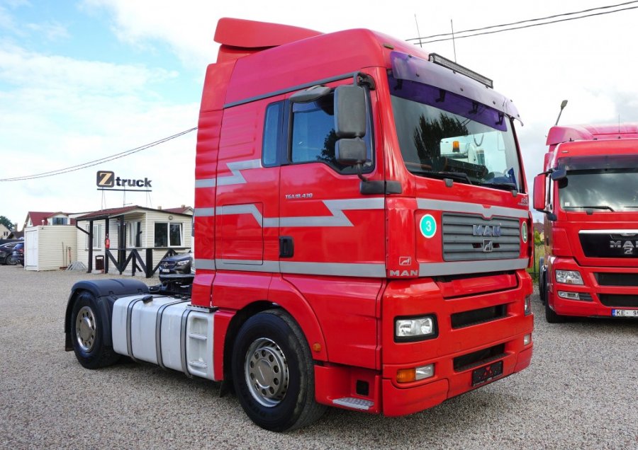 Man tga 18 430 e3 hydraulic tractors z truck sale of commercial
