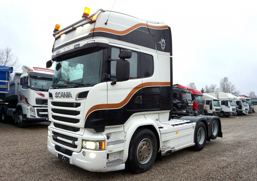 SCANIA R580 V8 Euro6 6x2 - Vilcēji - Z-truck - Komerctransporta ...