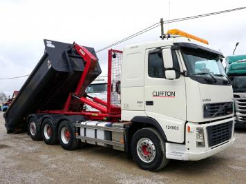 VOLVO FH16 580 Euro4 8x4  +Hooklift