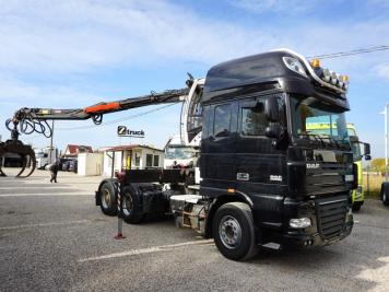 DAF 105.510 M/T RETARDER +FENZ Crane